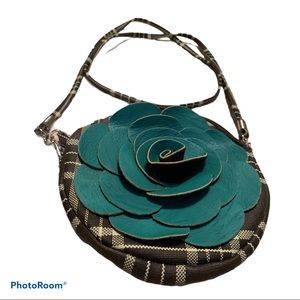 Cute Little Flower Purse - Crossbody or Wristlet